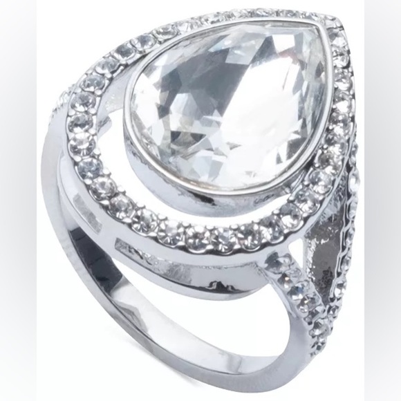 Givenchy Stone Teardrop Carded Ring - Picture 1 of 3